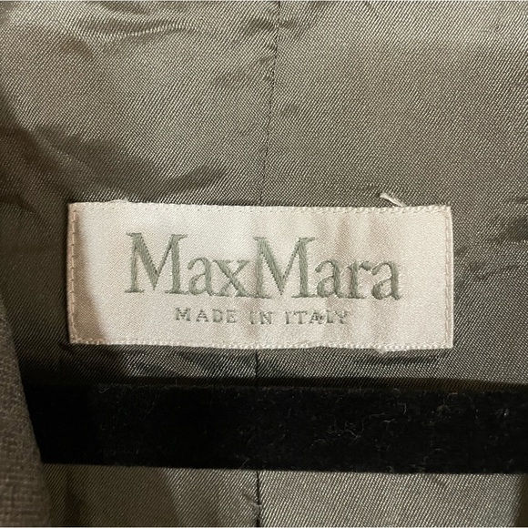 MAX MARA dark grey blazer - Picture 3 of 4